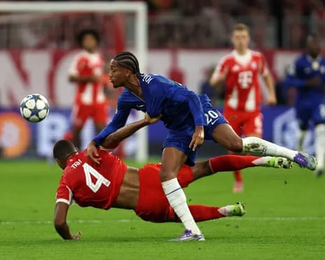 The Blues' boss explodes after Bayern Munich defender Tah escapes sending-off in Champions League defeat